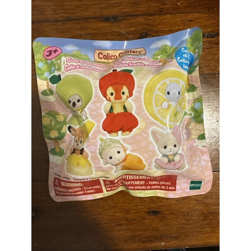 Sylvanian Families Calico‎ Critters Fruit Series Blind Bag V 3 Mystery Figure
